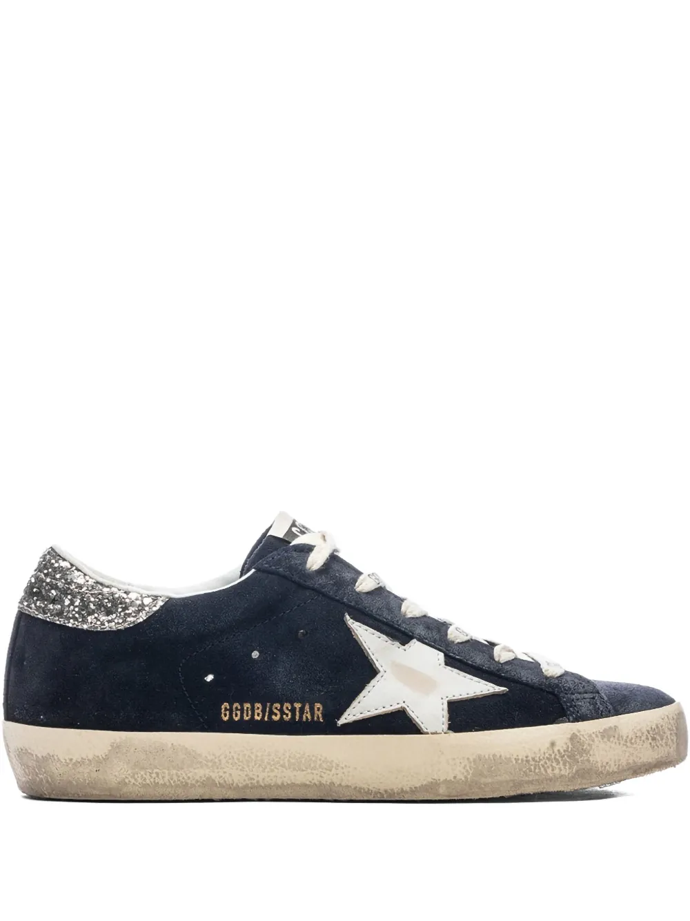Golden Goose Superstar "Dark Blue Glitter" sneakers Black