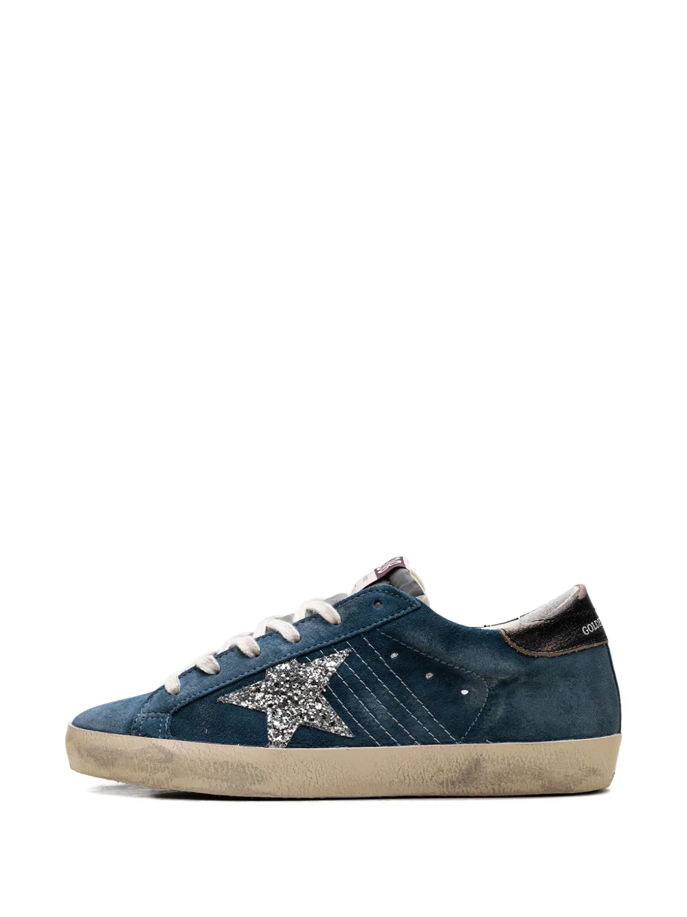 Golden Goose Superstar "Dark Blue Glitter" sneakers Black
