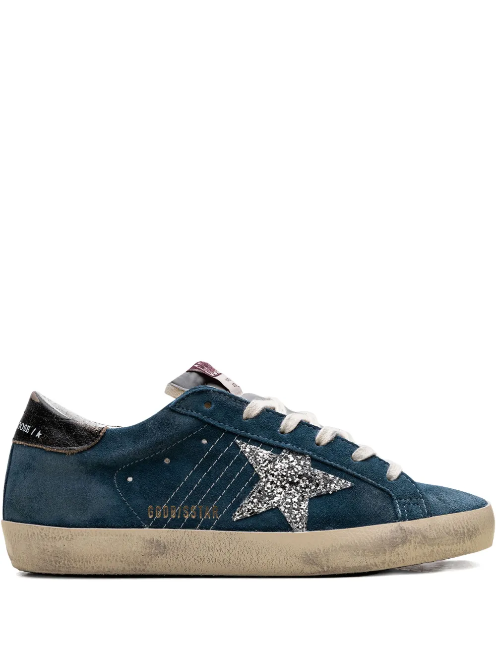 Golden Goose Superstar "Dark Blue Glitter" sneakers Black