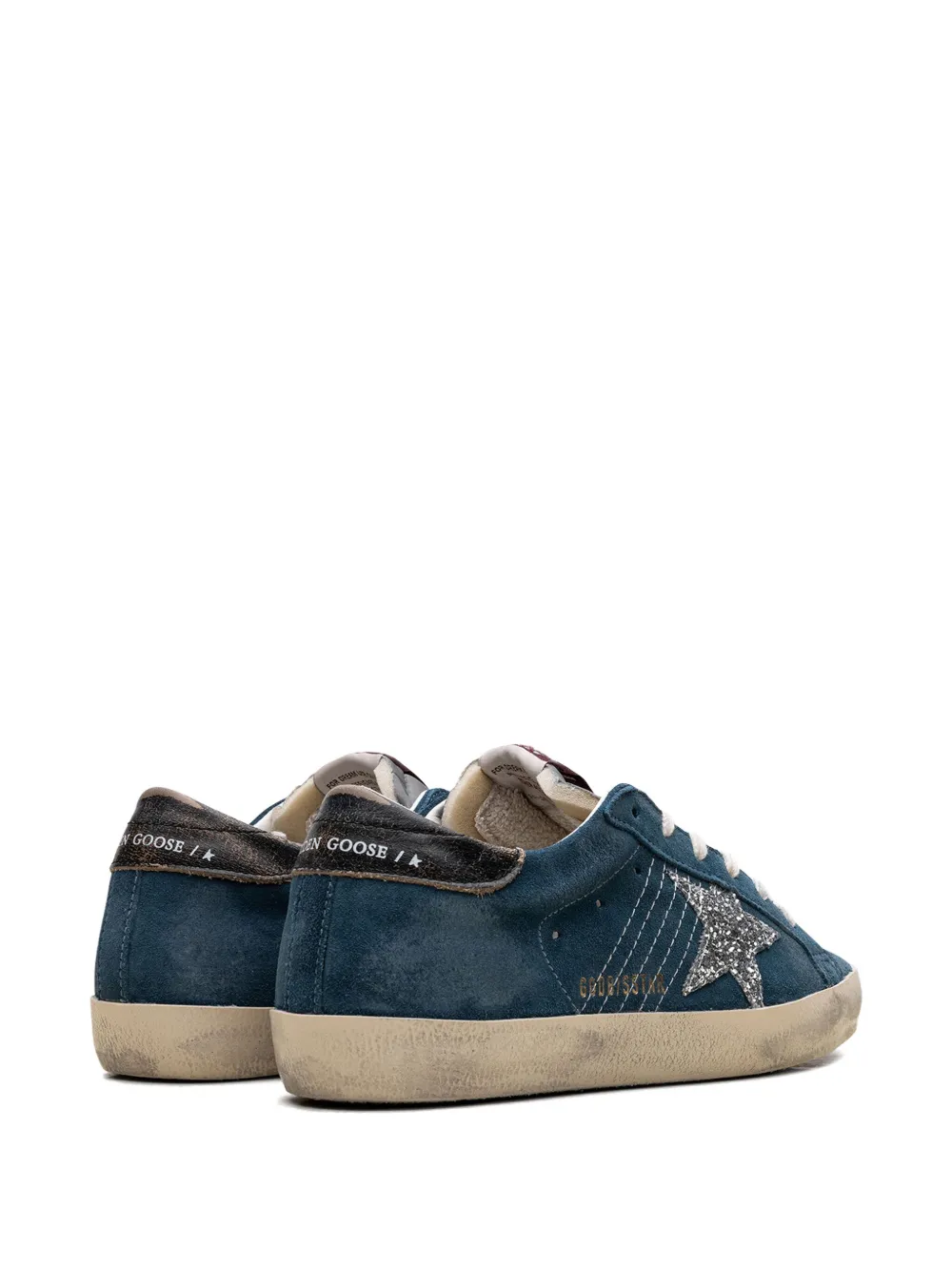 Golden Goose Superstar "Dark Blue Glitter" sneakers Black