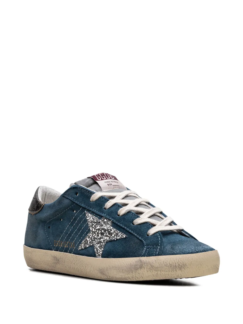 Golden Goose Superstar "Dark Blue/Glitter" sneakers | Low-Tops | Image 2