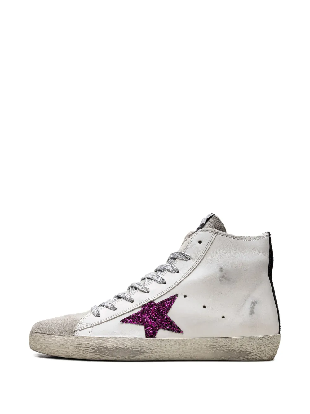 Golden Goose Francy High "For Dreamers Use Only" sneakers White