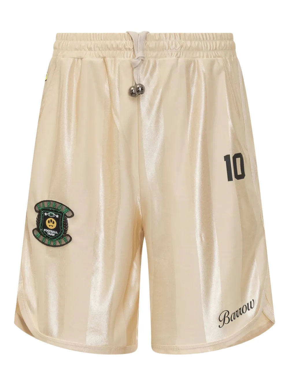 logo-appliqué shorts