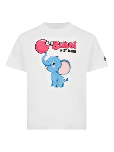 MC2 Saint Barth Kids تيشيرت بطبعة فيل جرافيك x Big Babol
