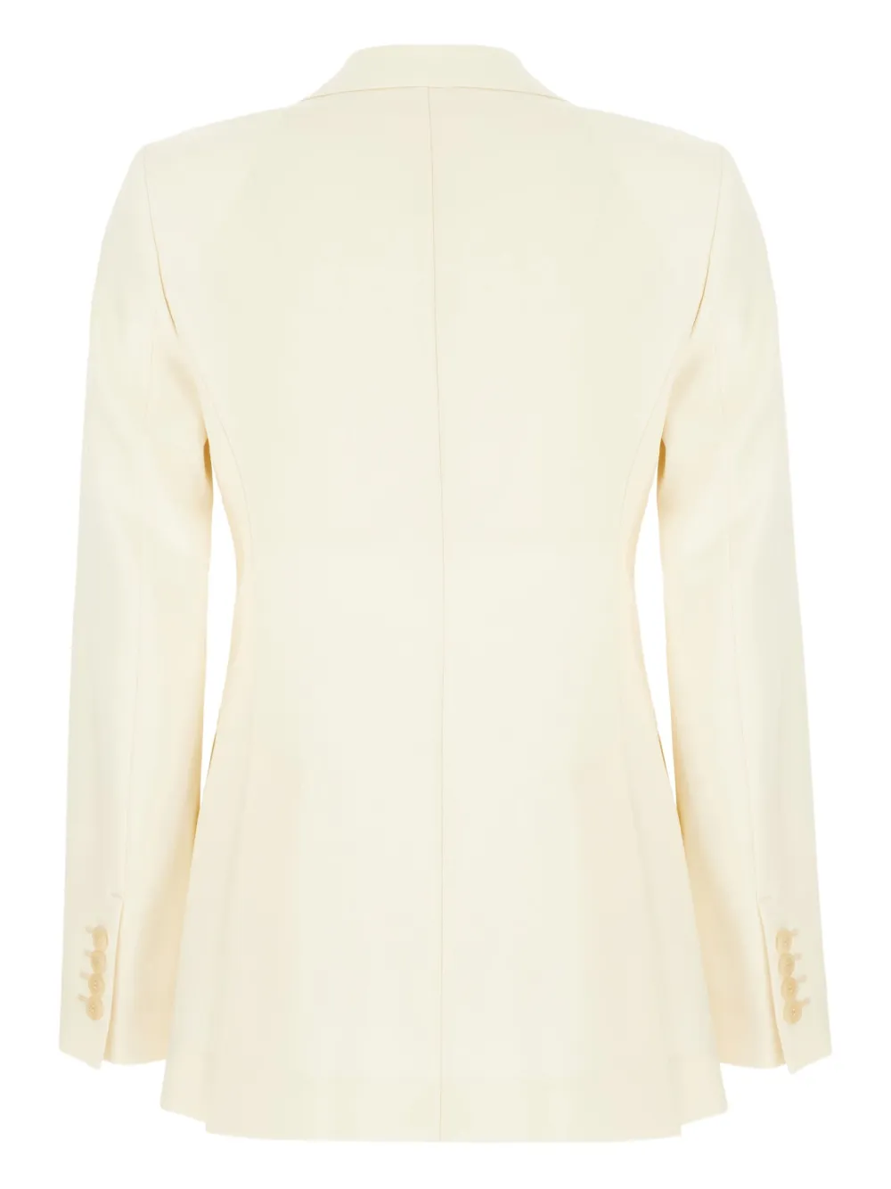 Max Mara Blazer met dubbele rij knopen Wit
