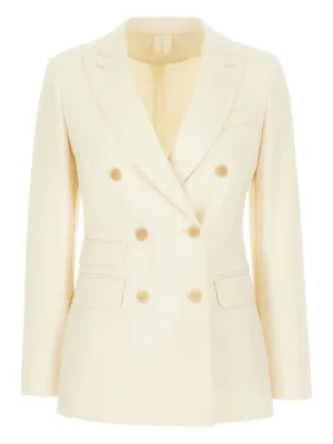 Max Mara Mantide ダブルジャケット | ニュートラル | FARFETCH JP