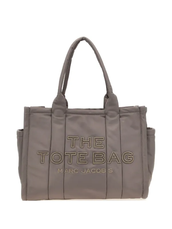Marc Jacobs Bolsa Tote The Puffy Grande | Cinza | FARFETCH BR
