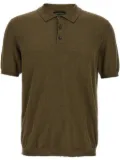 Roberto Collina textured polo shirt - Green