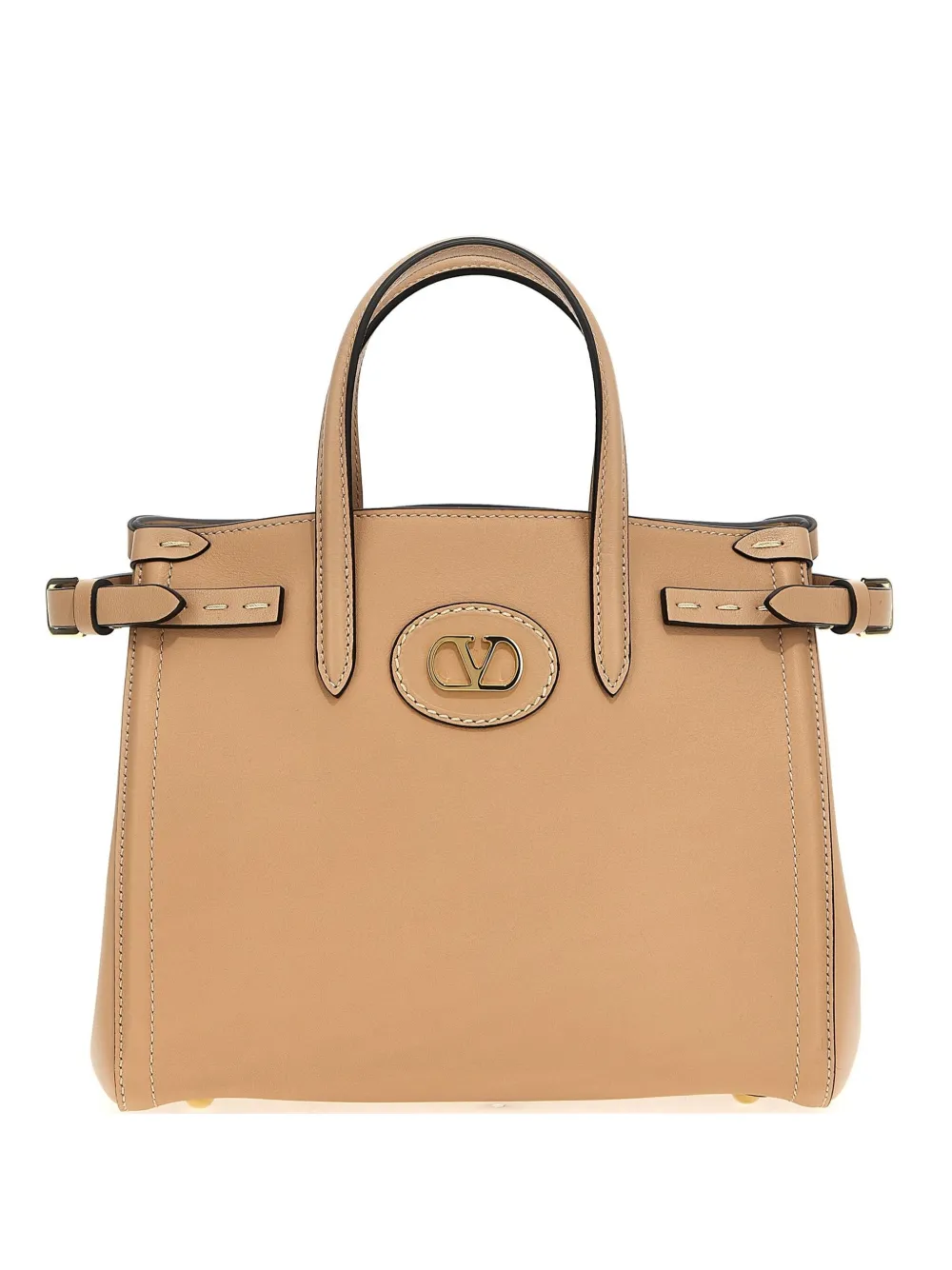 Valentino Garavani Antibes kleine shopper Beige