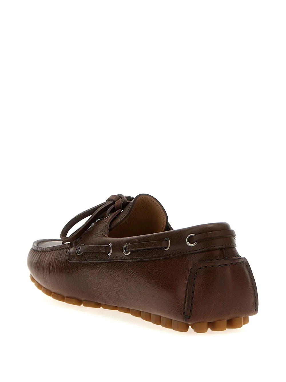 Valentino Garavani Fastaway boat shoes Brown