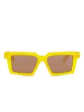 Off-White Eyewear Windsor square-frame sunglasses - Yellow