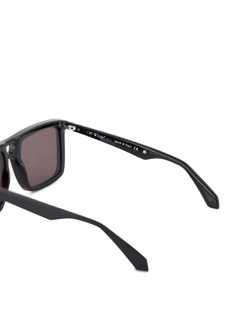 Off-White Eyewear Stratford zonnebril met vierkant montuur Zwart