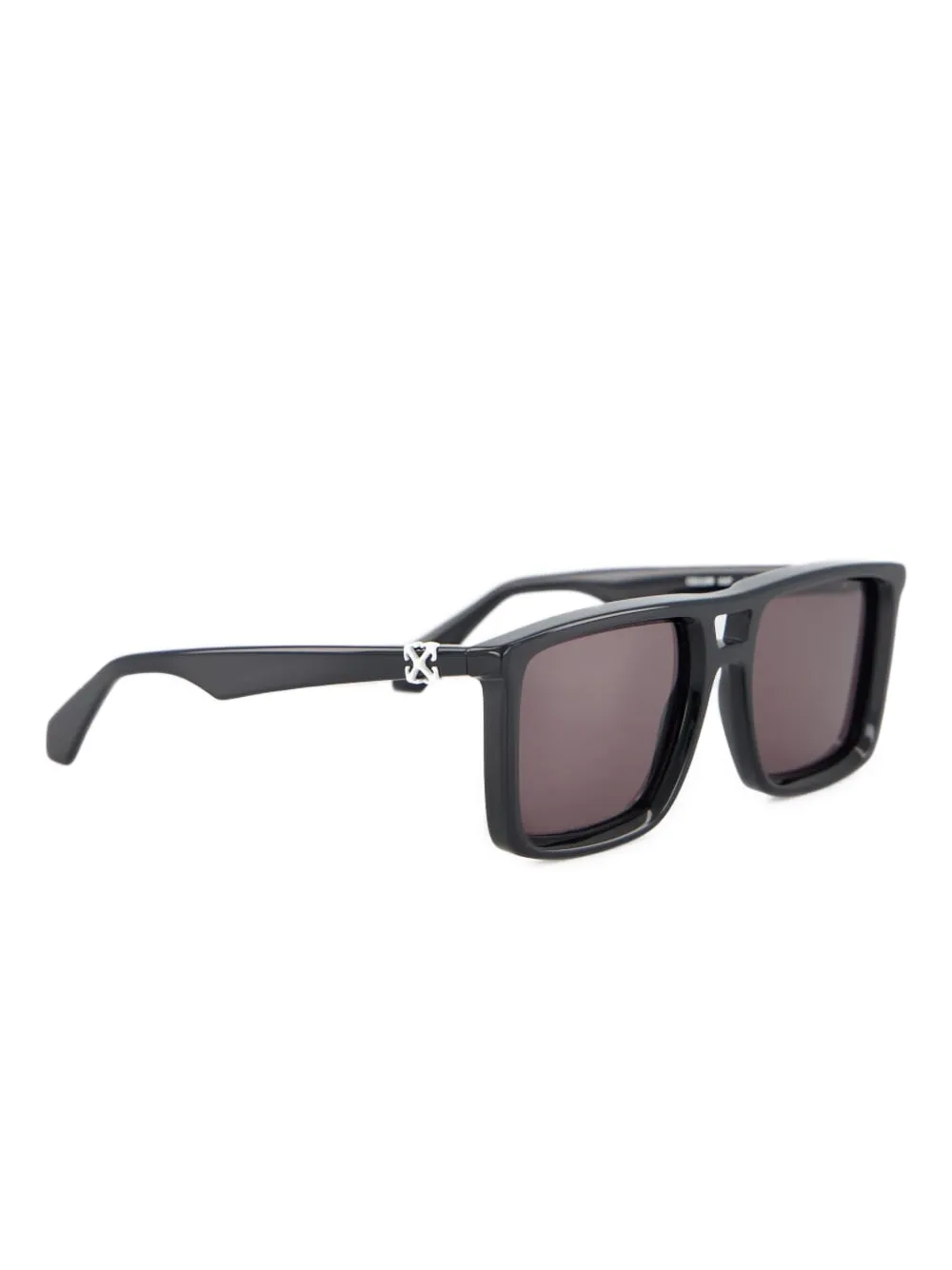 Off-White Eyewear Stratford zonnebril met vierkant montuur Zwart