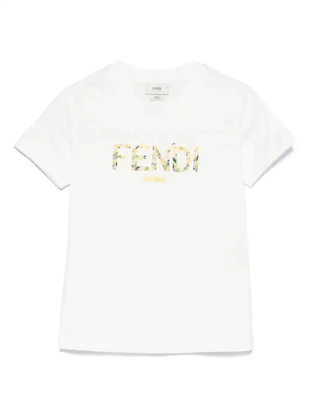 FENDI LOGO-PRINT T-SHIRT