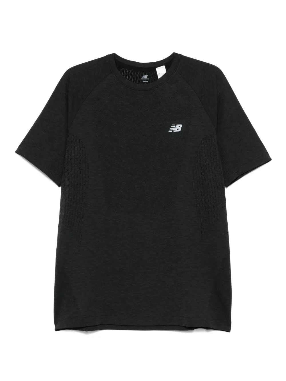 New Balance knitted T-shirt Zwart