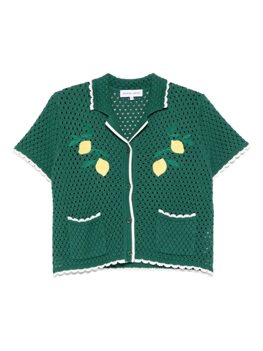 Maison Labiche Lemon Souchier blouse Groen