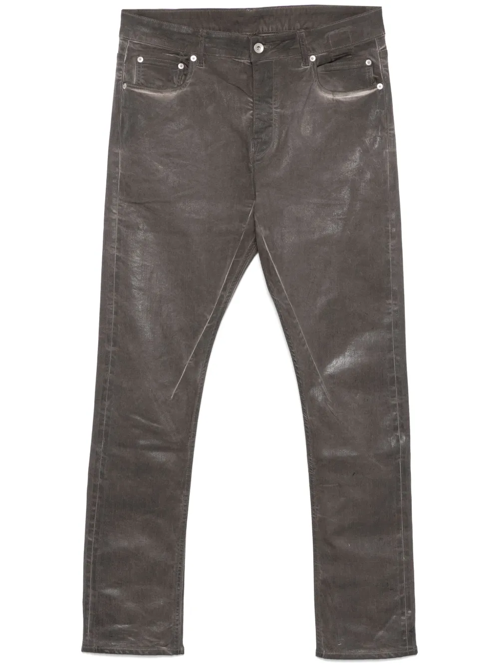 Rick Owens DRKSHDW Detroit Cut jeans Bruin