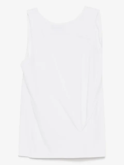 Moohong cutting draped sleeveless top
