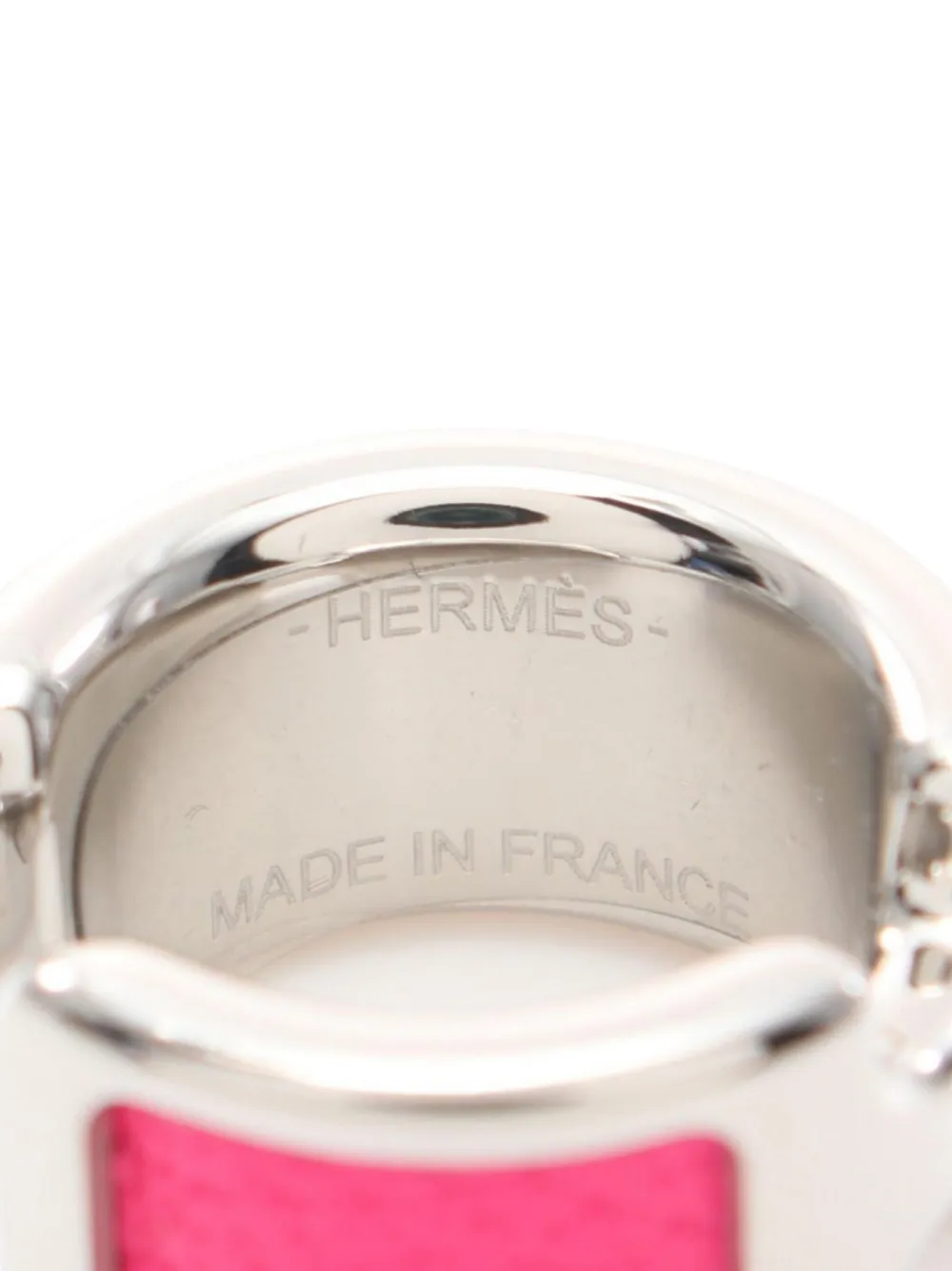 Pre-owned Hermes 2020s Olympe Pm Ear Cuff In Silver