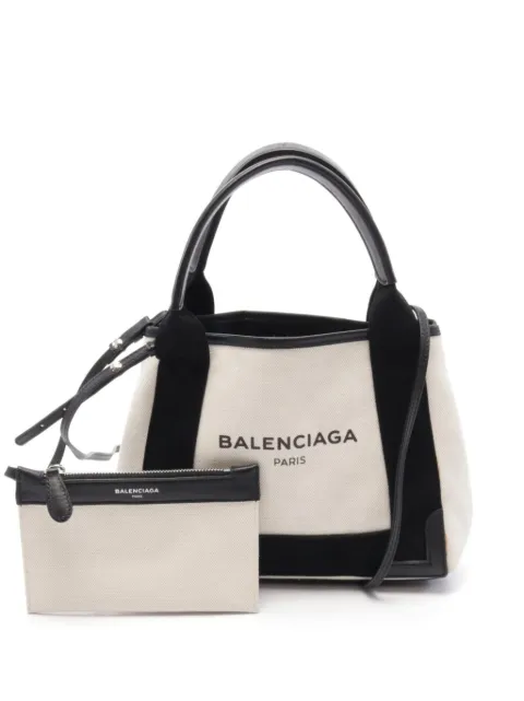 Balenciaga Pre-Owned tote Navy XS Cabas 2000