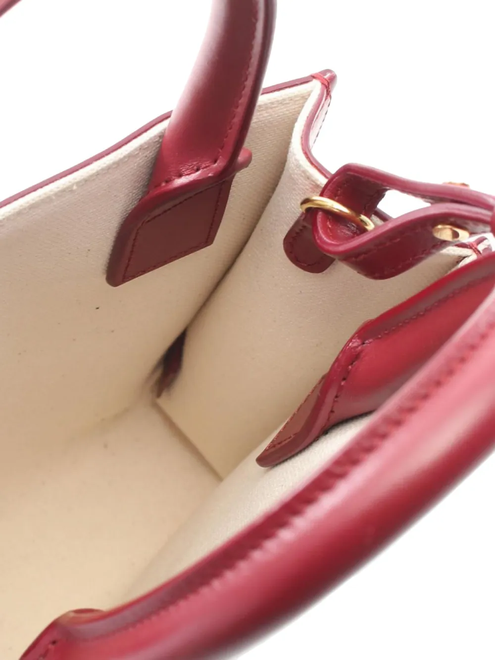 Pre-owned Celine 2010s Mini Vertical Cabas Two-way Handbag In Neutrals
