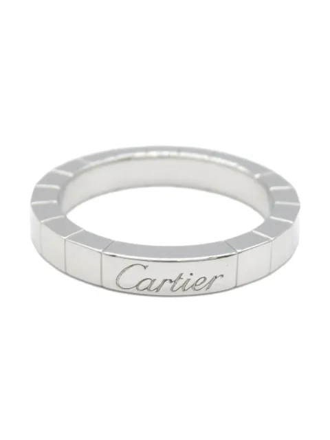 Cartier 2010s 18K white gold Lanières ring