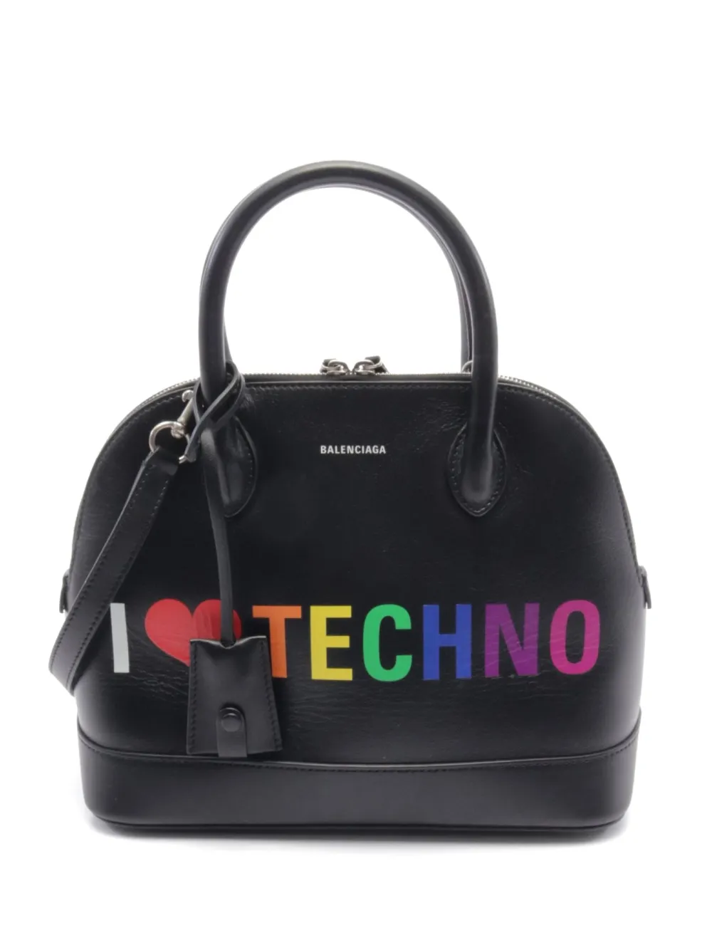 2010s Ville 'I Love Techno' tote bag