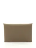 Hermès Pre-Owned 2024 Calvi card holder - Brown