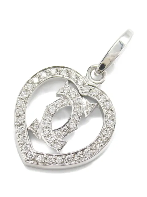 Cartier دلاية كلاسيكية ذهب أبيض عيار 18 مرصعة بألماس من عقد 2010