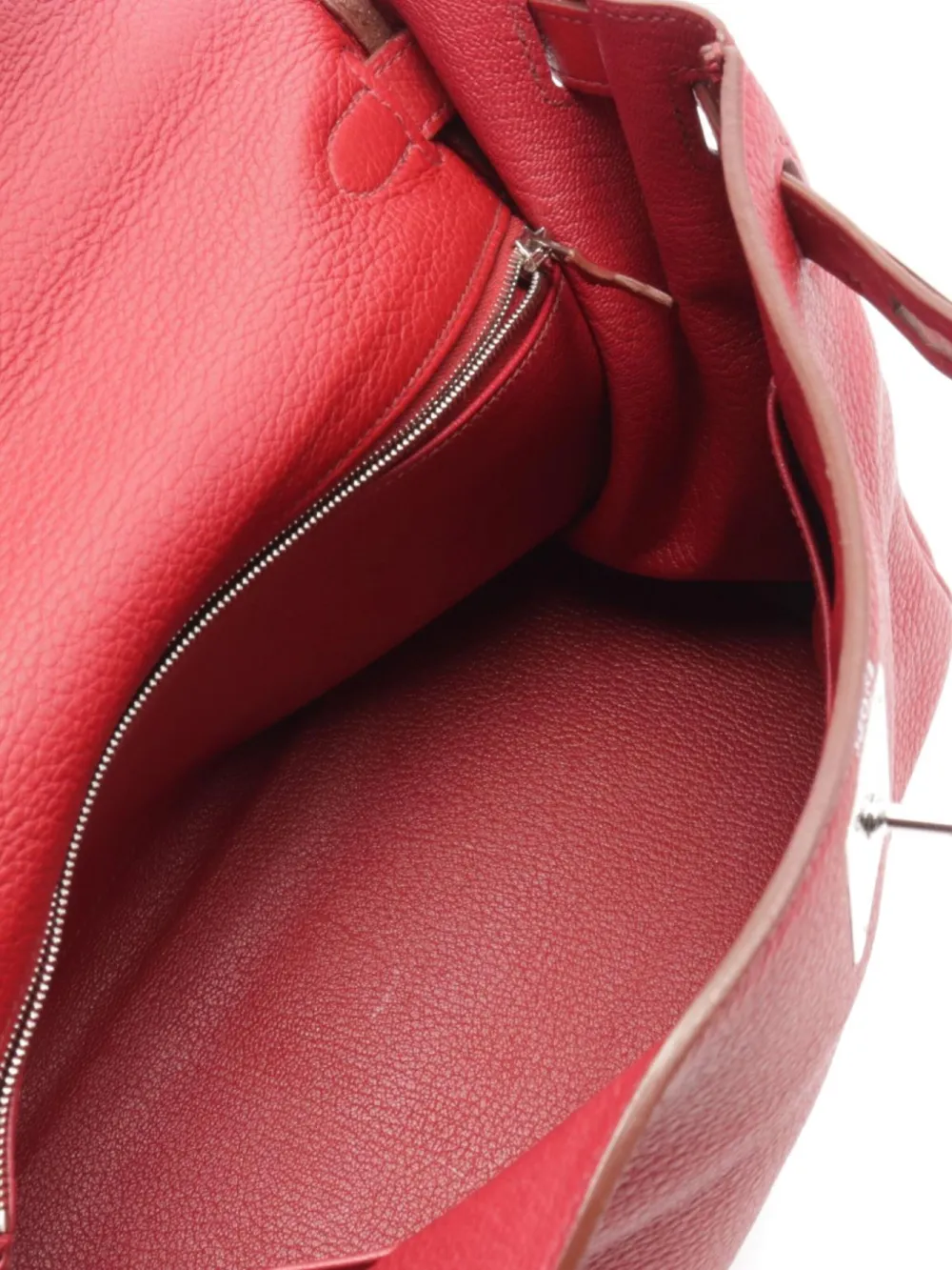 Pre-owned Hermes 1994 Kelly 28 Two-way Handbag In Red