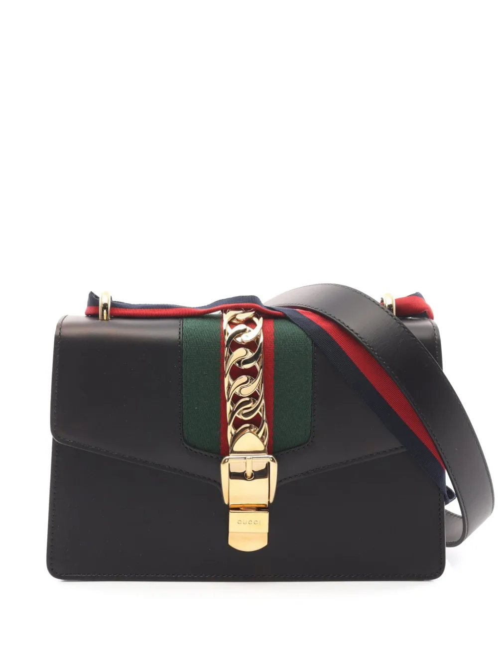 Gucci Pre-Owned 2010 Sylvie small shoulder bag | Black | Image 1