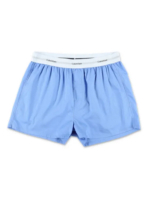 Calvin Klein logo-waistband shorts