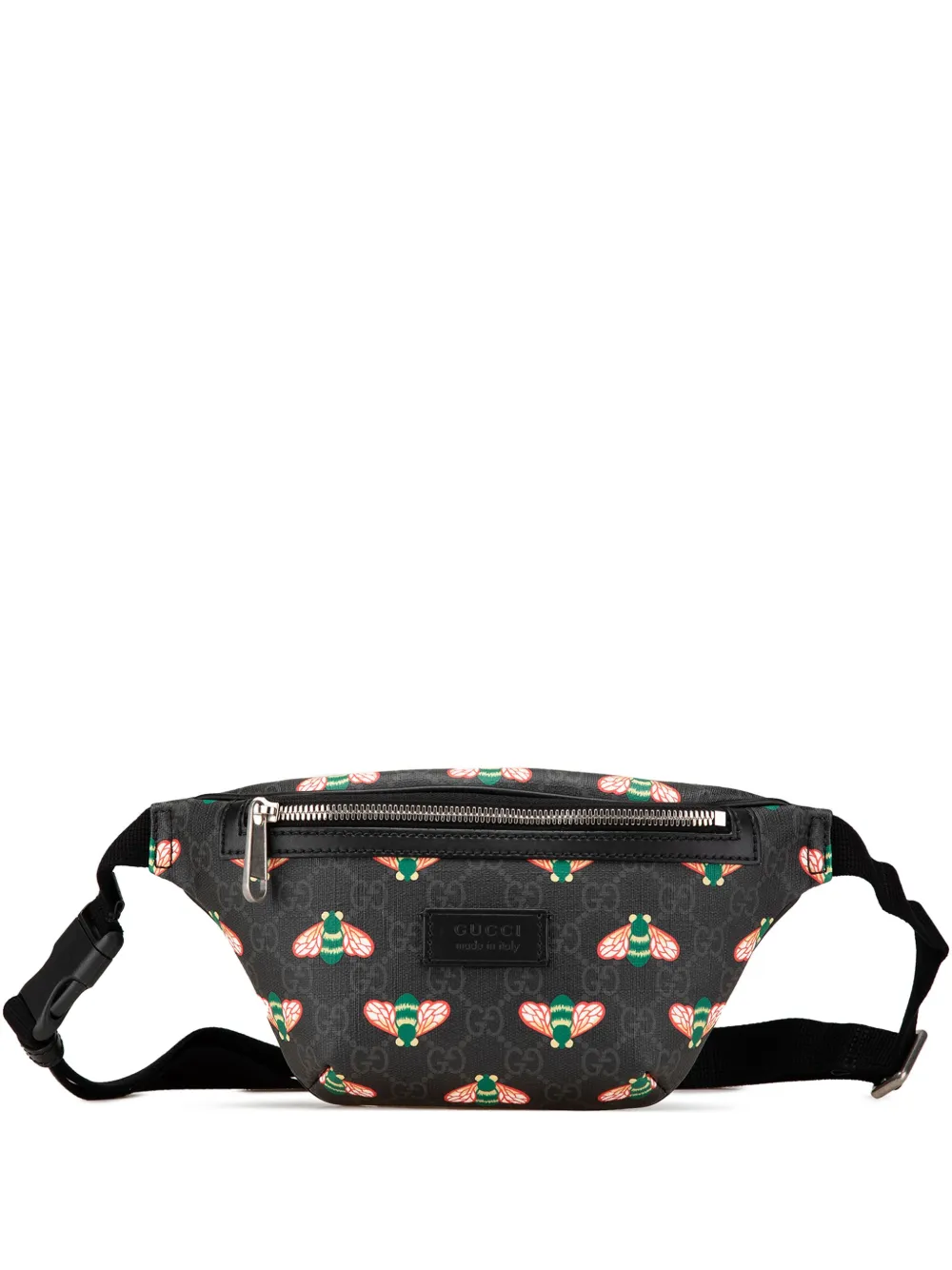 Gucci Pre-Owned Marsupio Bestiary Bee in tessuto GG Supreme 2016-2024 | nero | Image 1