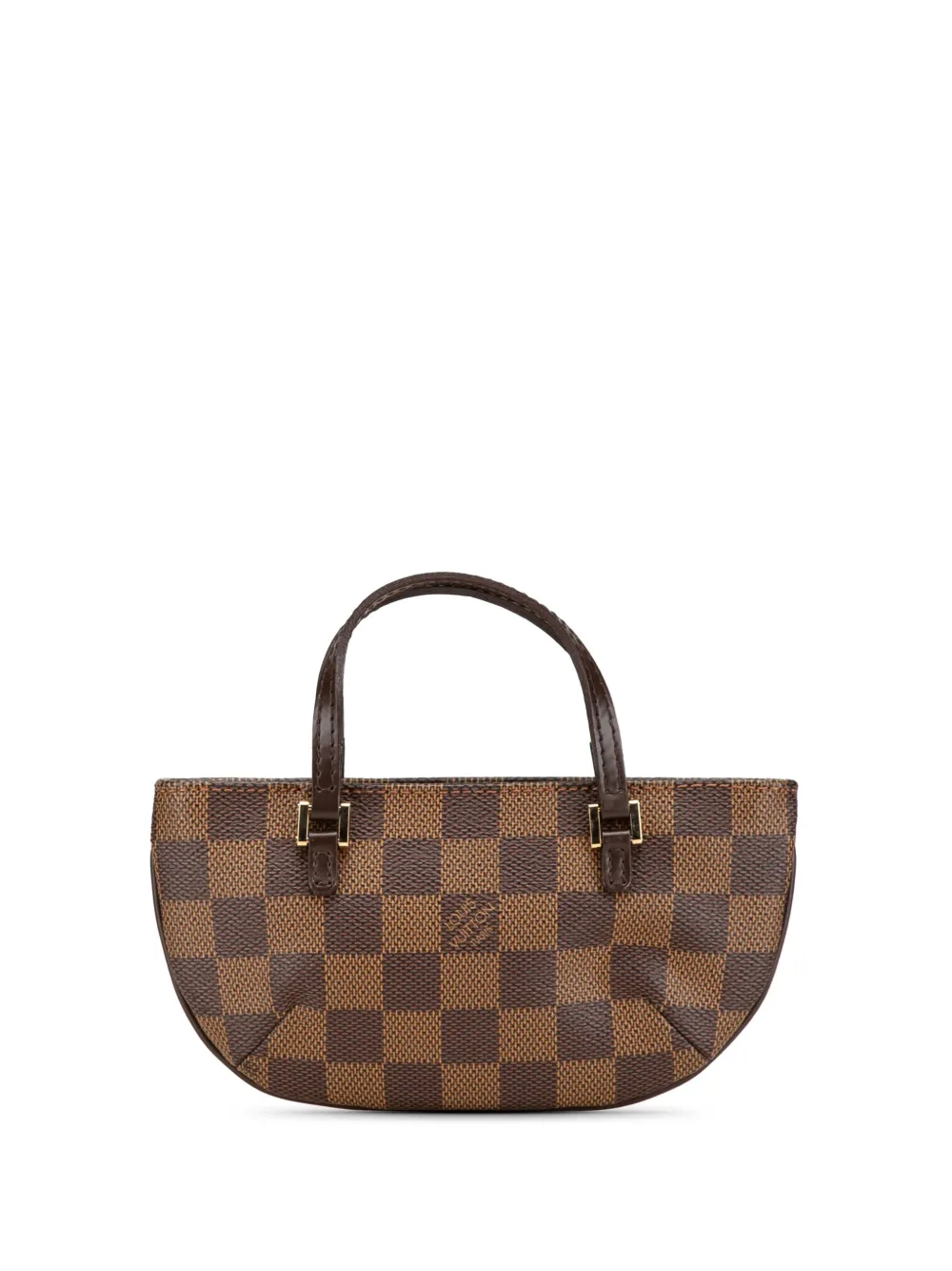 Louis Vuitton Pre-Owned 2021-2024 Damier Ebene Manosque Pochette handbag | Brown | Image 1