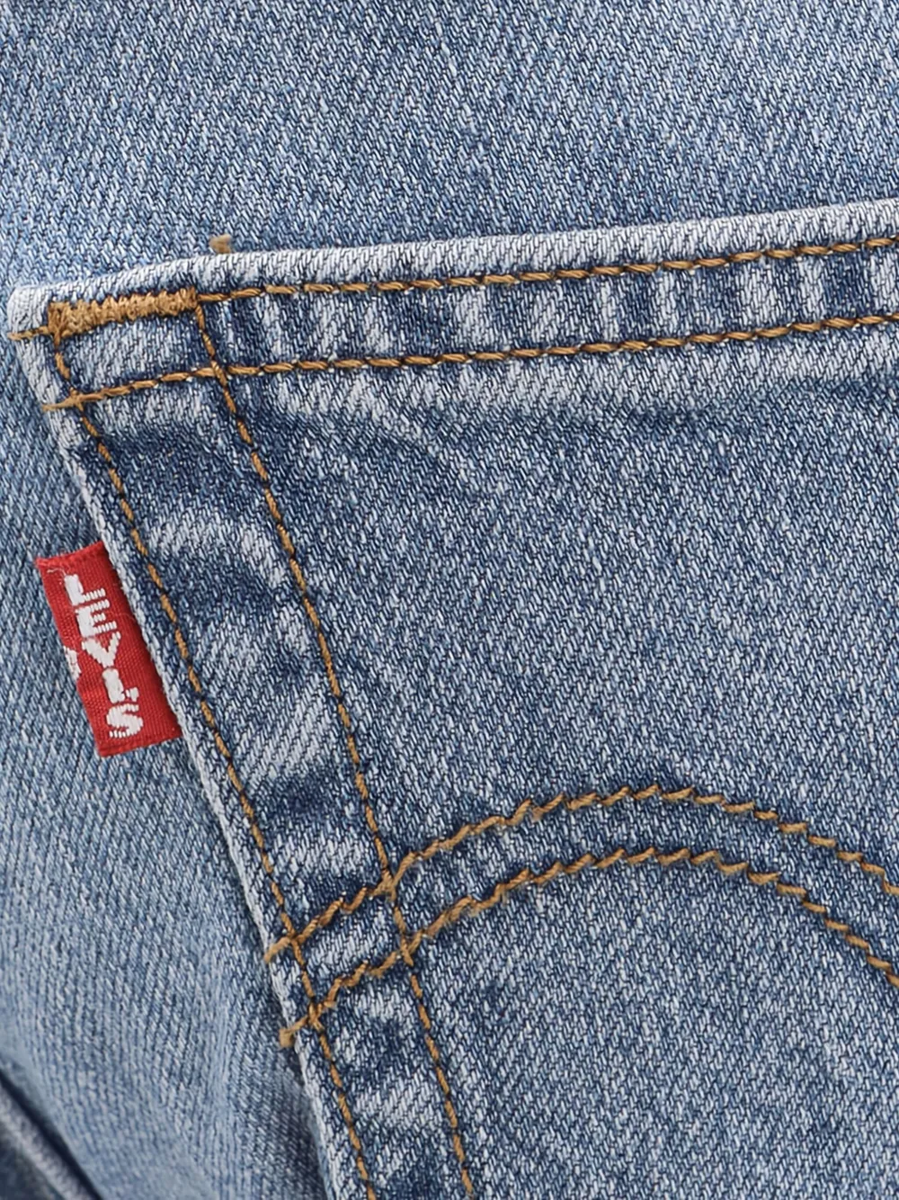 Levi's Straight jeans Blauw