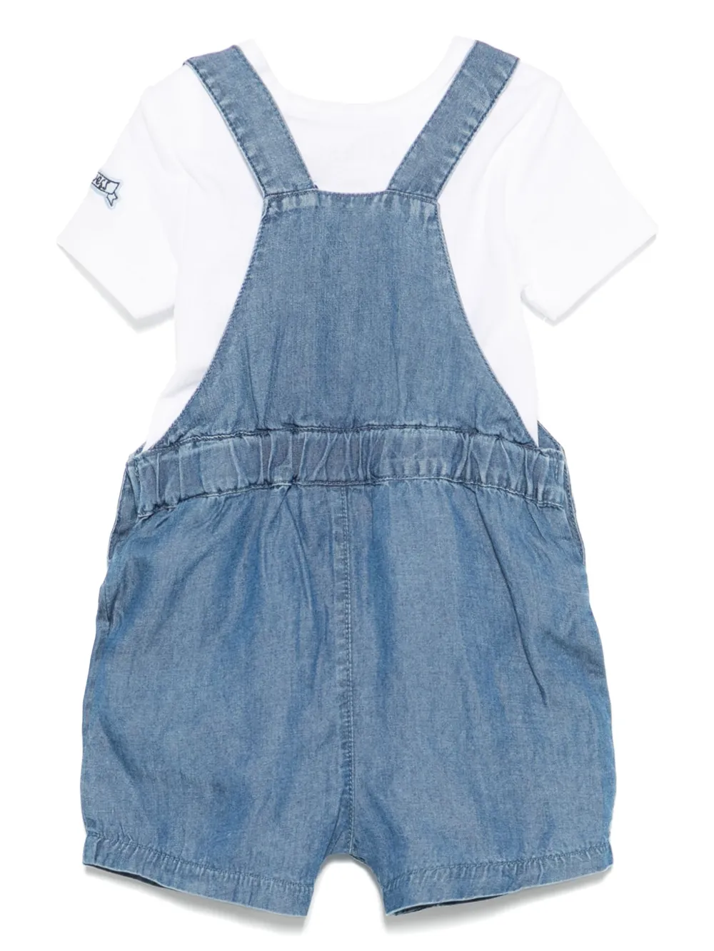 guess kids logo-embroidered shorts set | Short Sets | Image 2