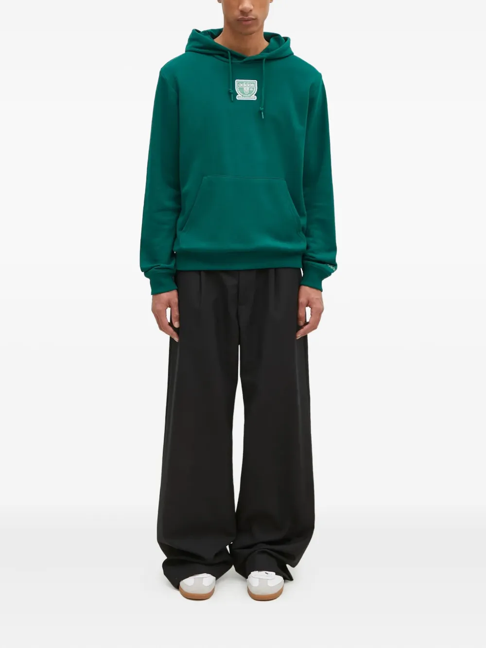 adidas logo-patch hoodie | Hoodies | Image 2