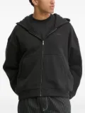 adidas zip-up hoodie - Black