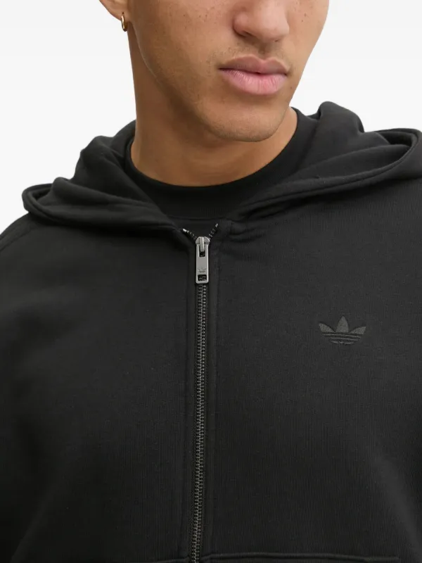 Adidas zip-up Hoodie Black FARFETCH ID