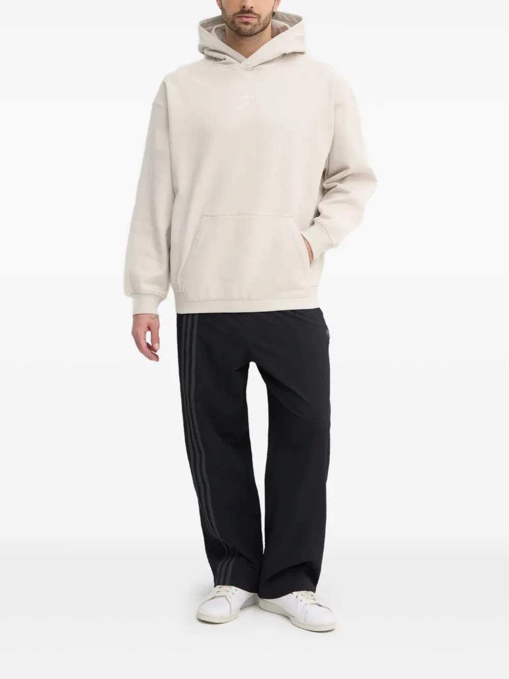 adidas embroidered-logo hoodie | Neutrals | Image 1