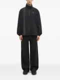 adidas Seersucker Firebird zip-fastening jackets - Black