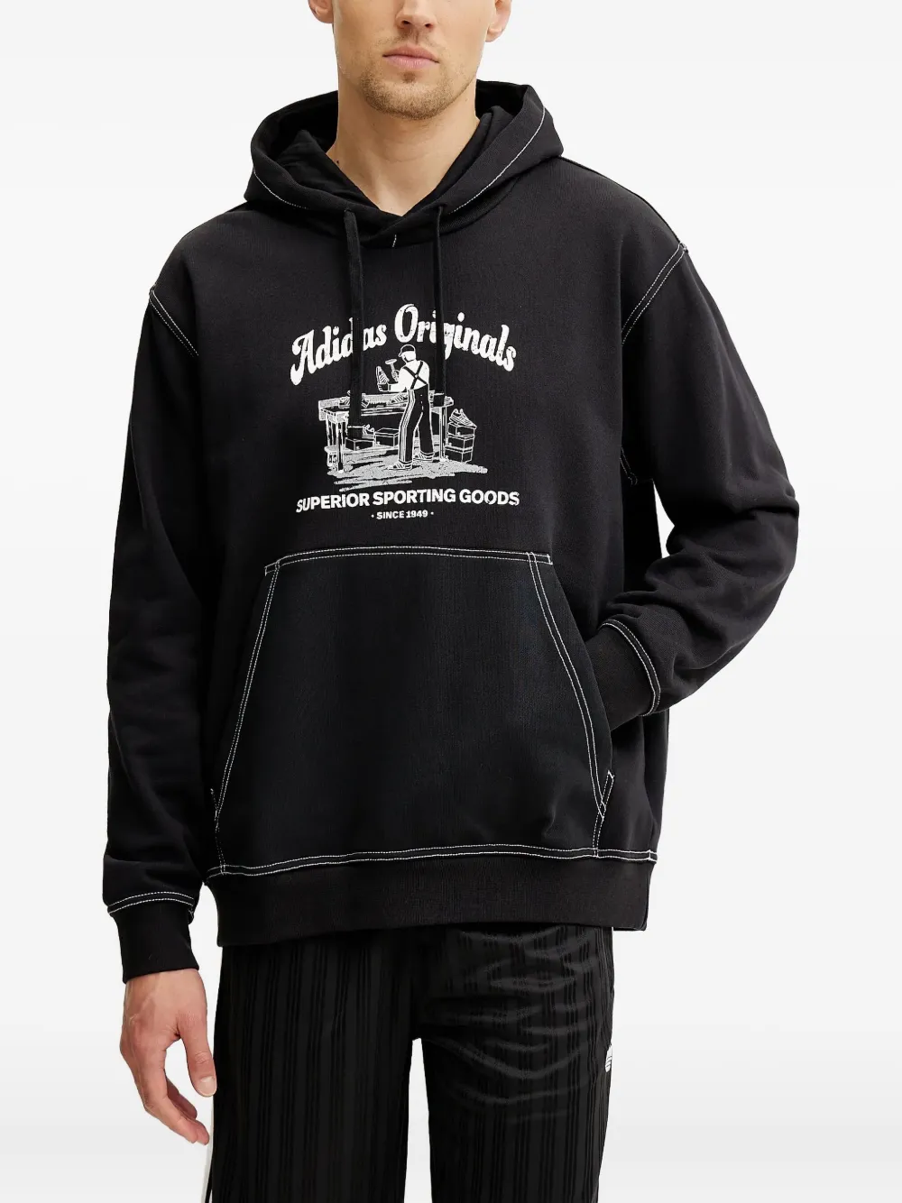 adidas graphic-print hoodie | Hoodies | Image 2