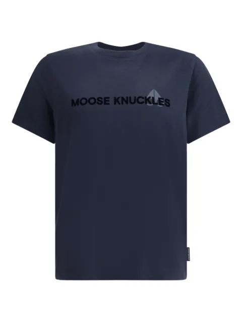 Moose Knuckles logo-print T-shirt 