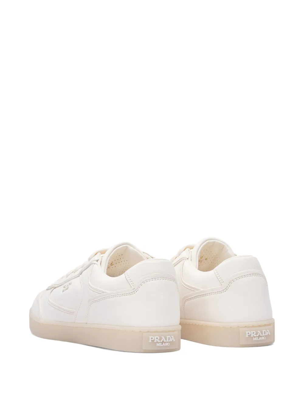 Prada Leren sneakers Wit