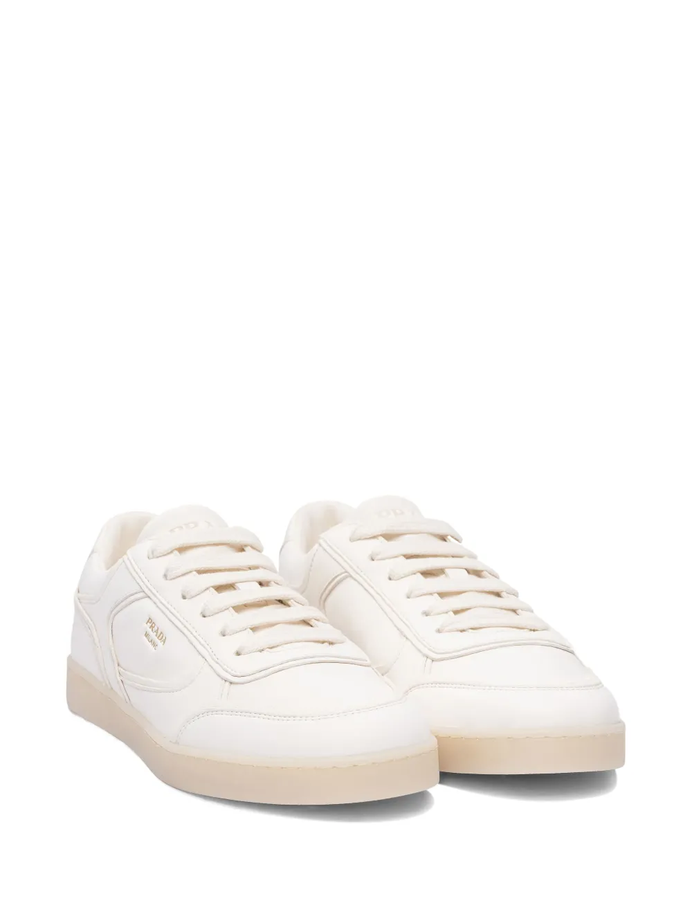 Prada Leren sneakers Wit