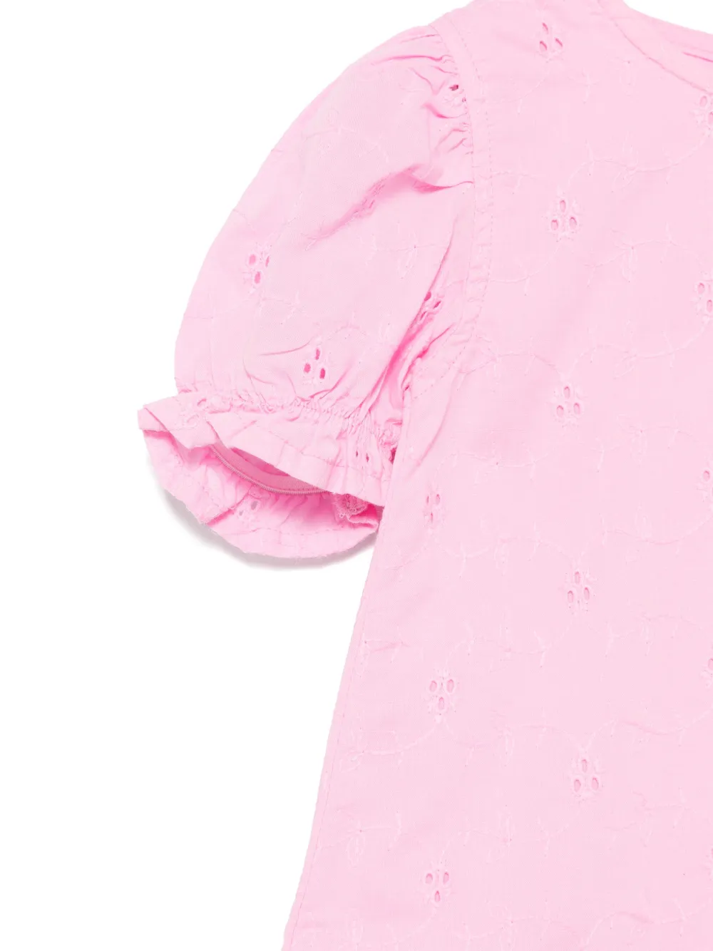 guess kids Broderie anglaise shirt Roze