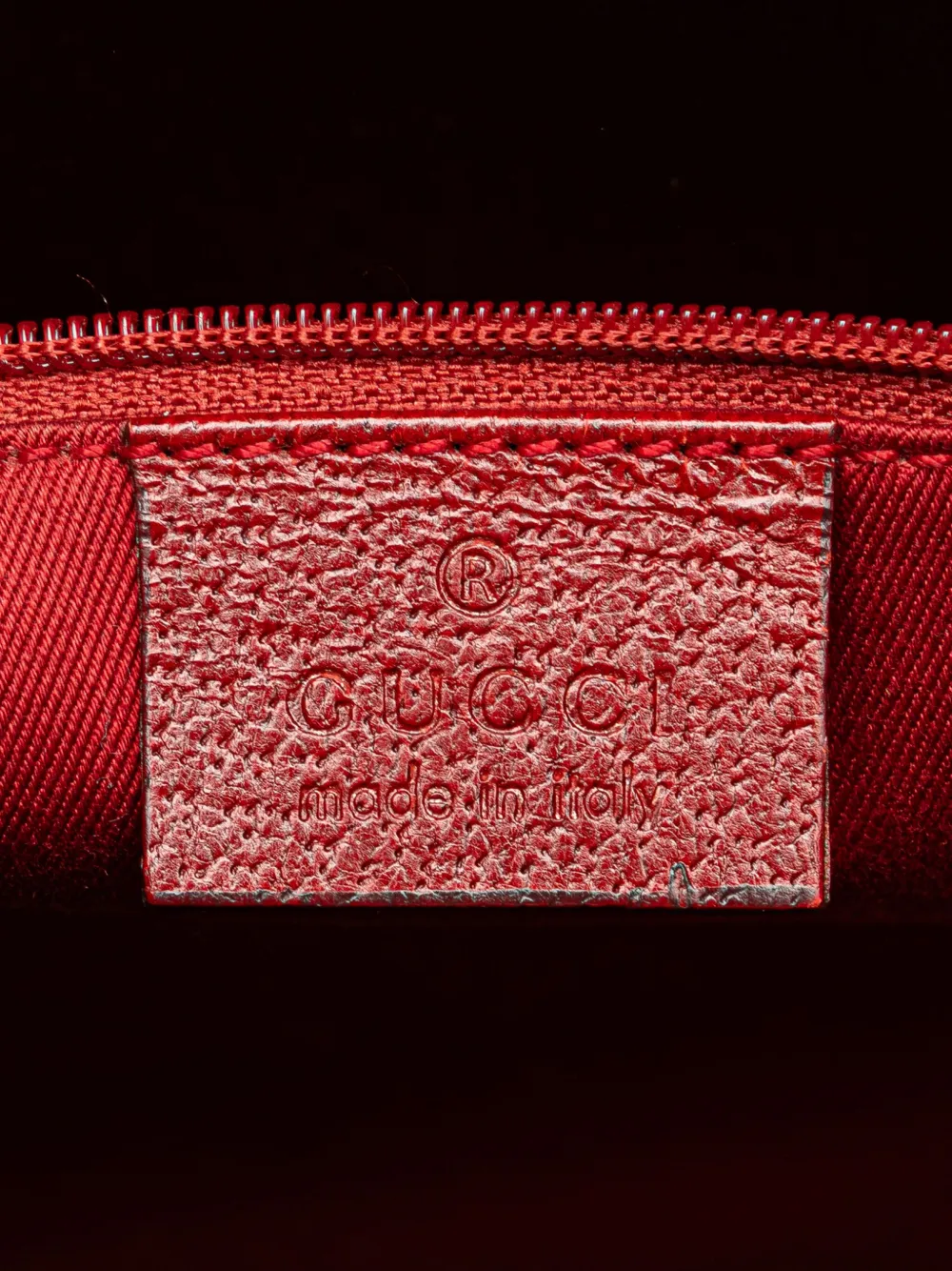 Pre-owned Gucci 2000-2015 Gg Canvas Tote Bag In Red