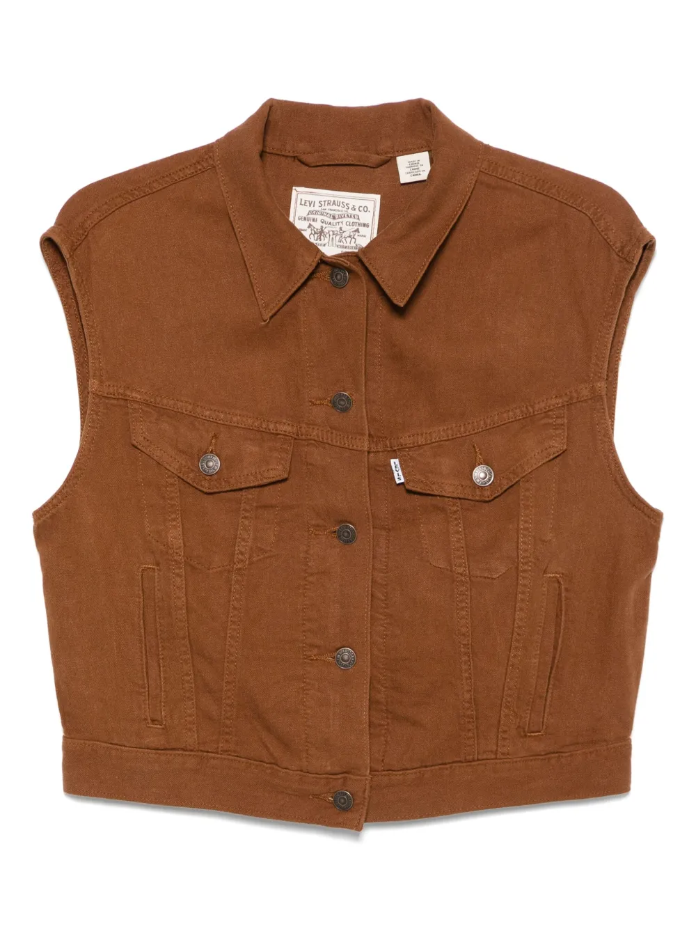 Levi's Shrunken '90s Trucker Vest