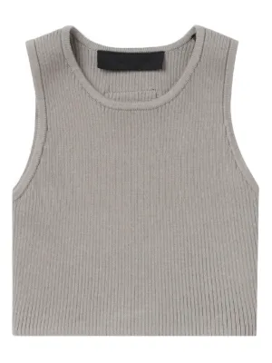 s1392 プリーツプリーズ グレー プリーツ タンクトップ ノースリーブ Pleats Please Issey Miyake プリーツ タンクトップ | グレー
