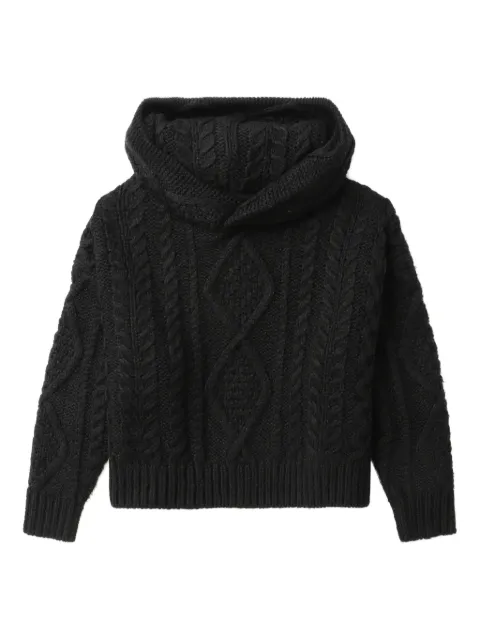 FEAR OF GOD ESSENTIALS KIDS ケーブルニット パーカー
